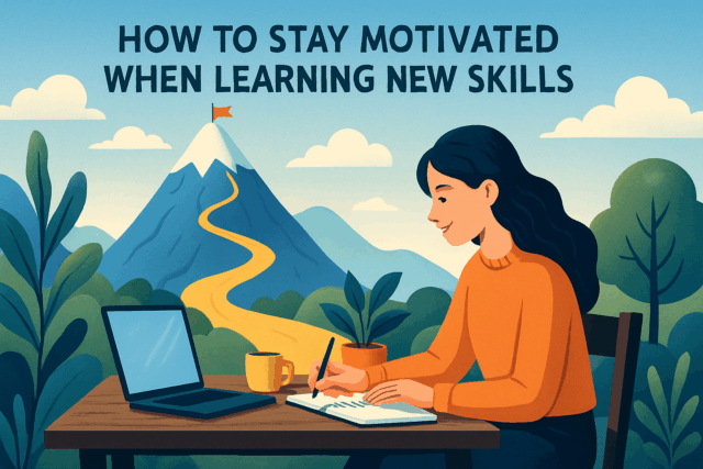 How to Stay Motivated When Learning New Skills