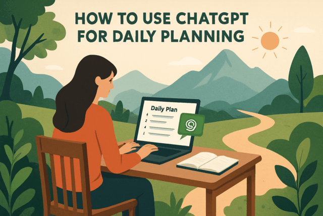 How to Use ChatGPT for Daily Planning