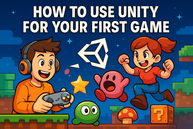 Как использовать Unity для своей первой игры